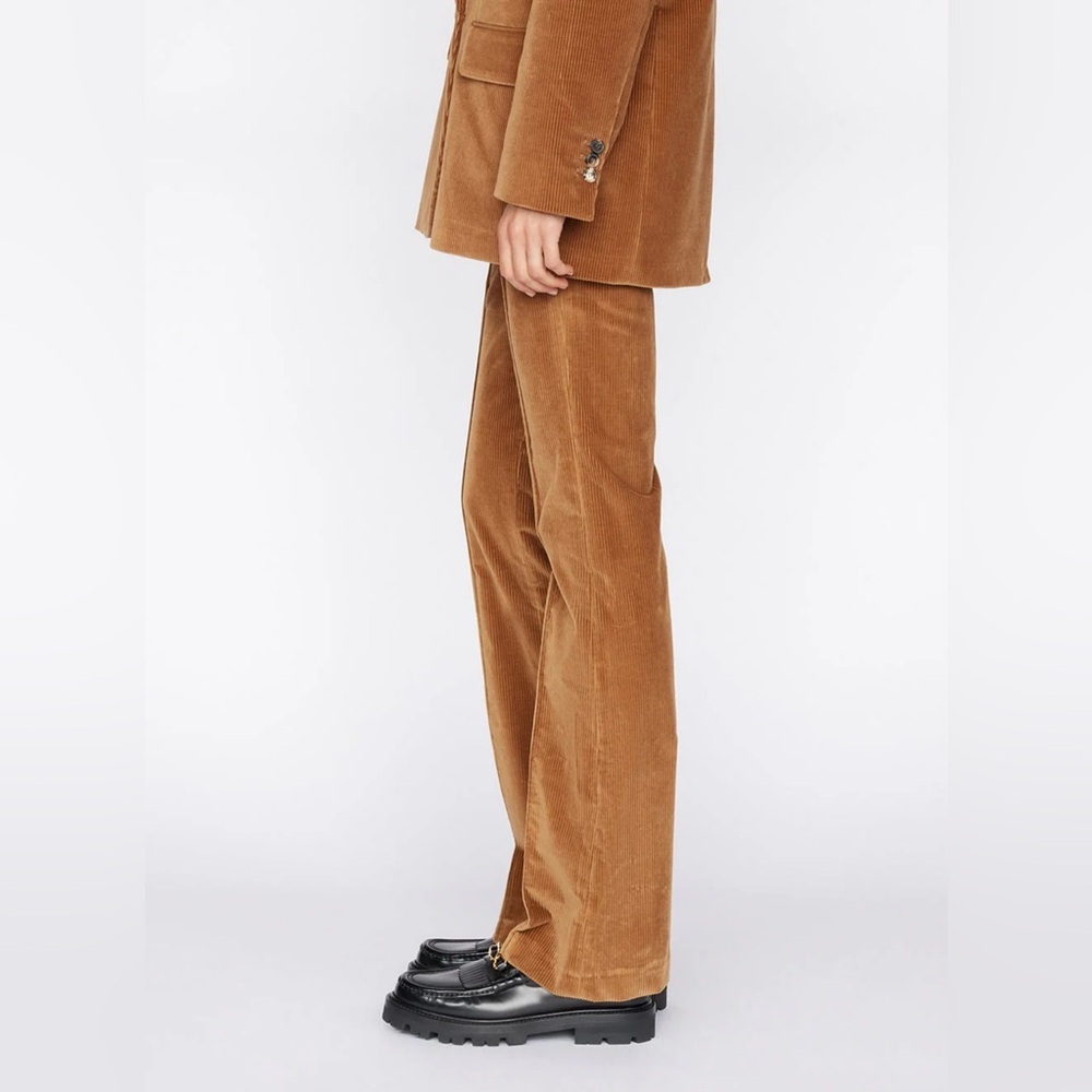 NWT Frame Pintuck Cord Trouser, Size 6 NWT - image 6